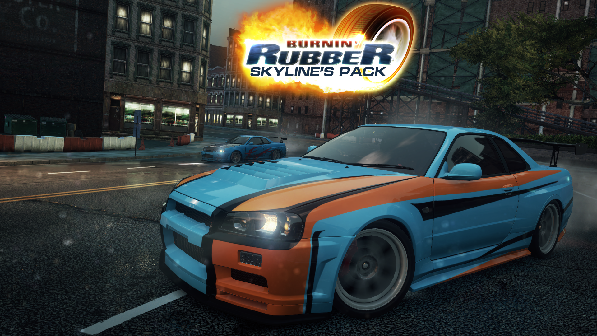 Need For Speed Most Wanted 2012 Burnin' Rubber Skyline's Pack