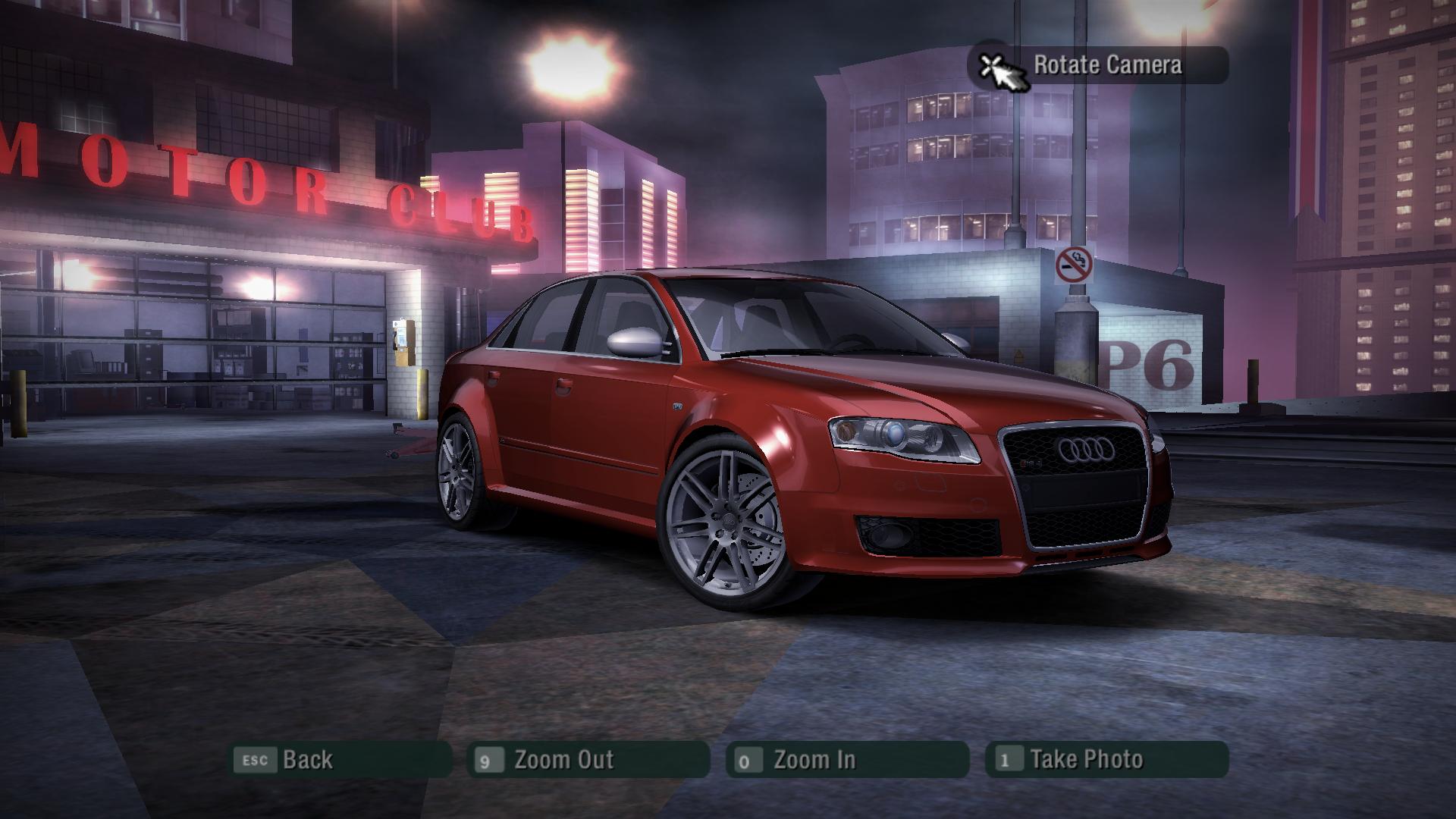 Need For Speed Carbon 2010 Audi RS4