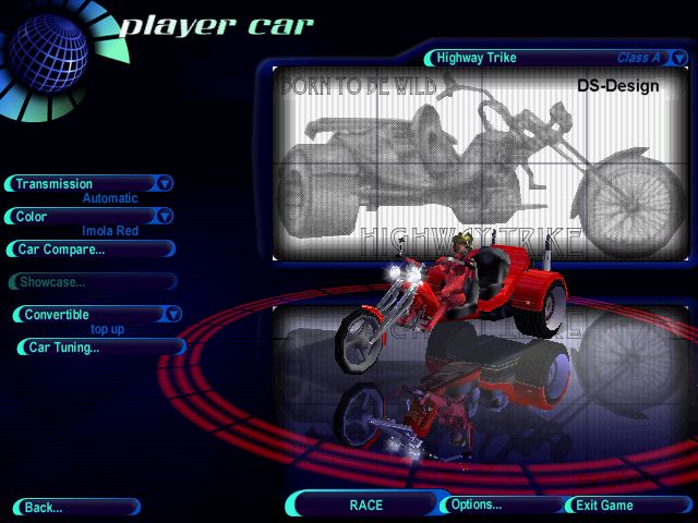 Need For Speed High Stakes Various Highway Trike