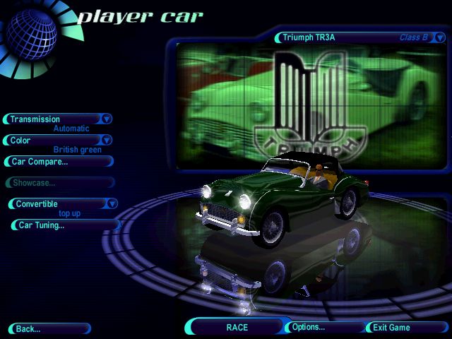 Need For Speed High Stakes Triumph TR3a