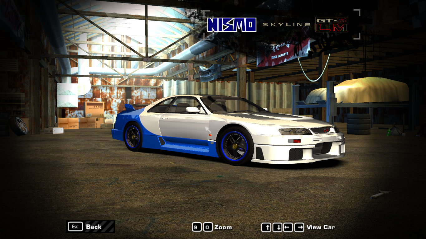 Need For Speed Most Wanted 1995 Nissan Skyline GT-R R33 LM Street Version (Replace & Addon)