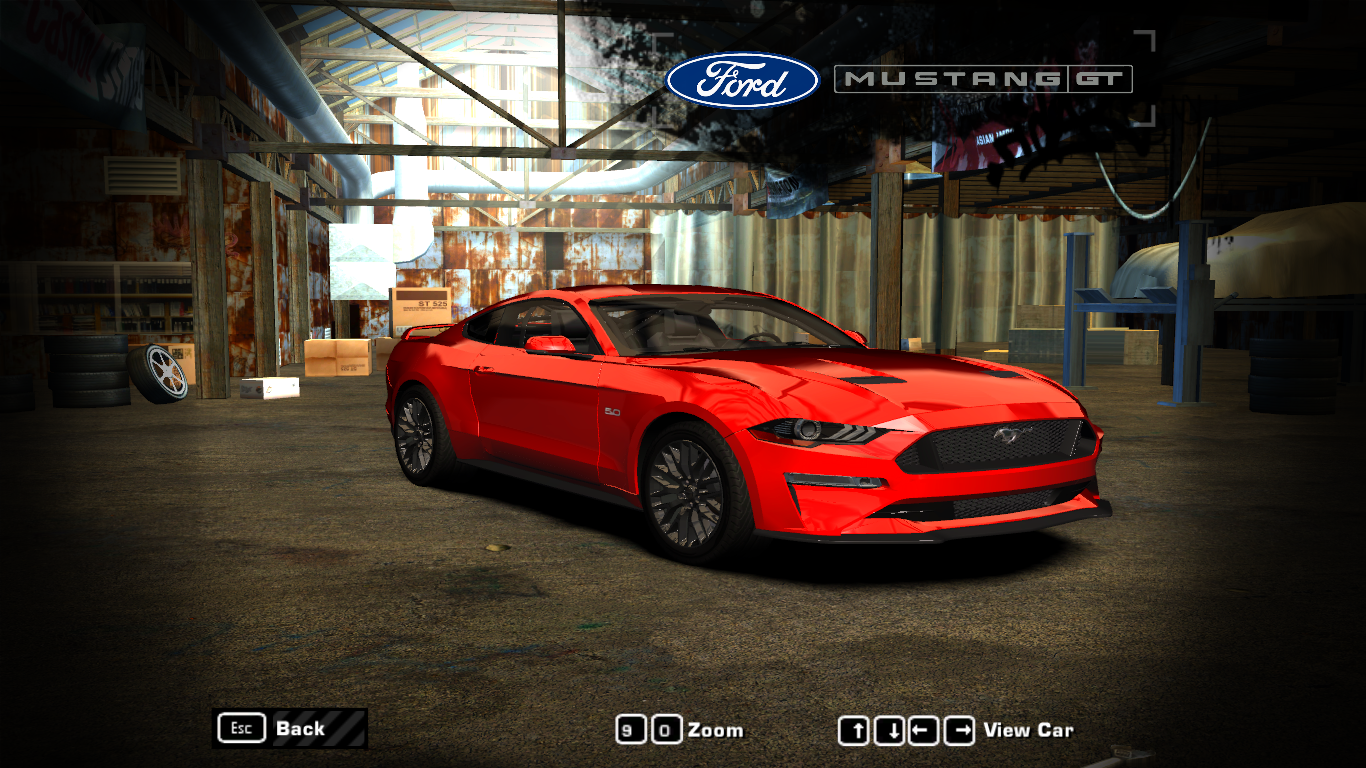 Need For Speed Most Wanted 2018 Ford Mustang GT (Replace & Addon)
