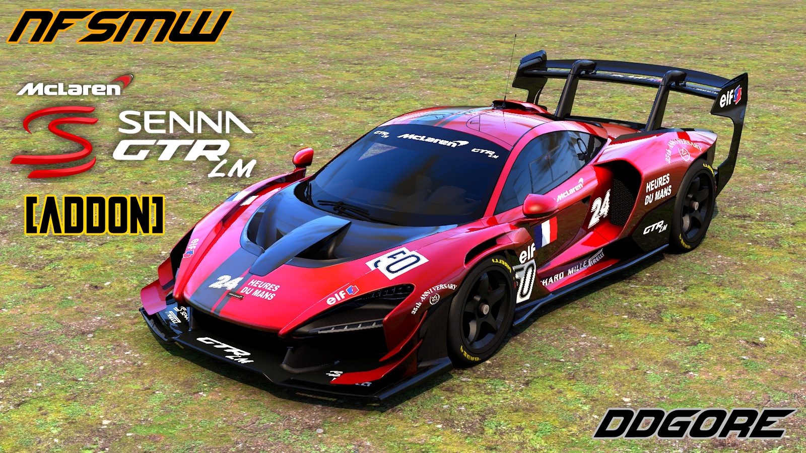 Need For Speed Most Wanted McLaren Senna GTR LM 2021 [ADDON]