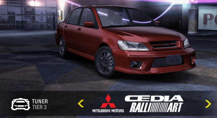 Need For Speed Carbon Mitsubishi Cedia【Japanes Lancer ES】三菱セディア ADDON