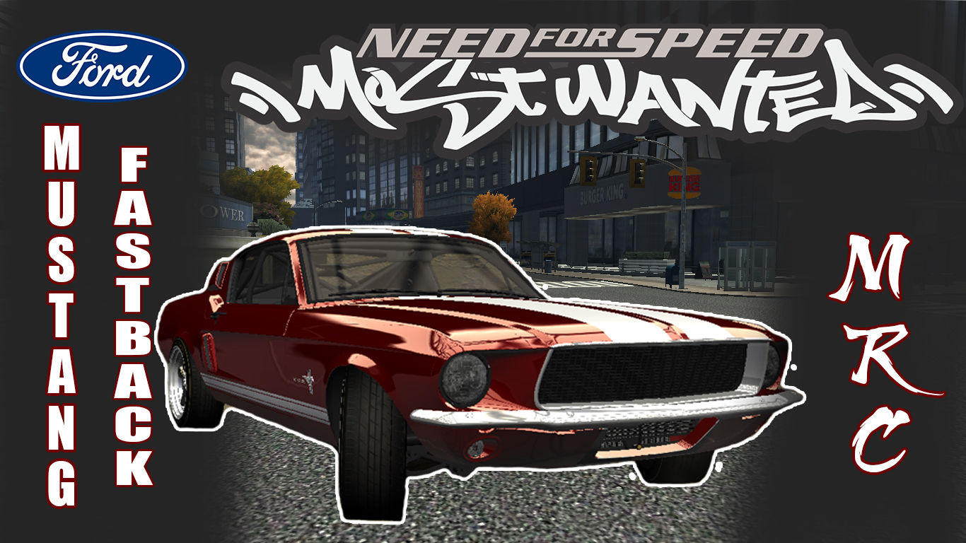 Need For Speed Most Wanted Ford Mustang Fastback [ADDON]