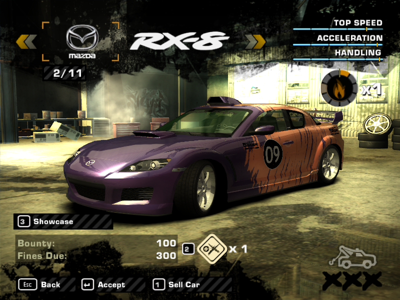 Need For Speed Most Wanted Mazda RX-8 Speed