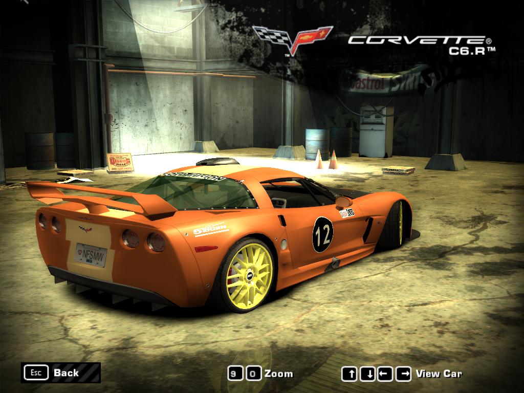 Need For Speed Most Wanted Chevrolet CORVETTE C6R