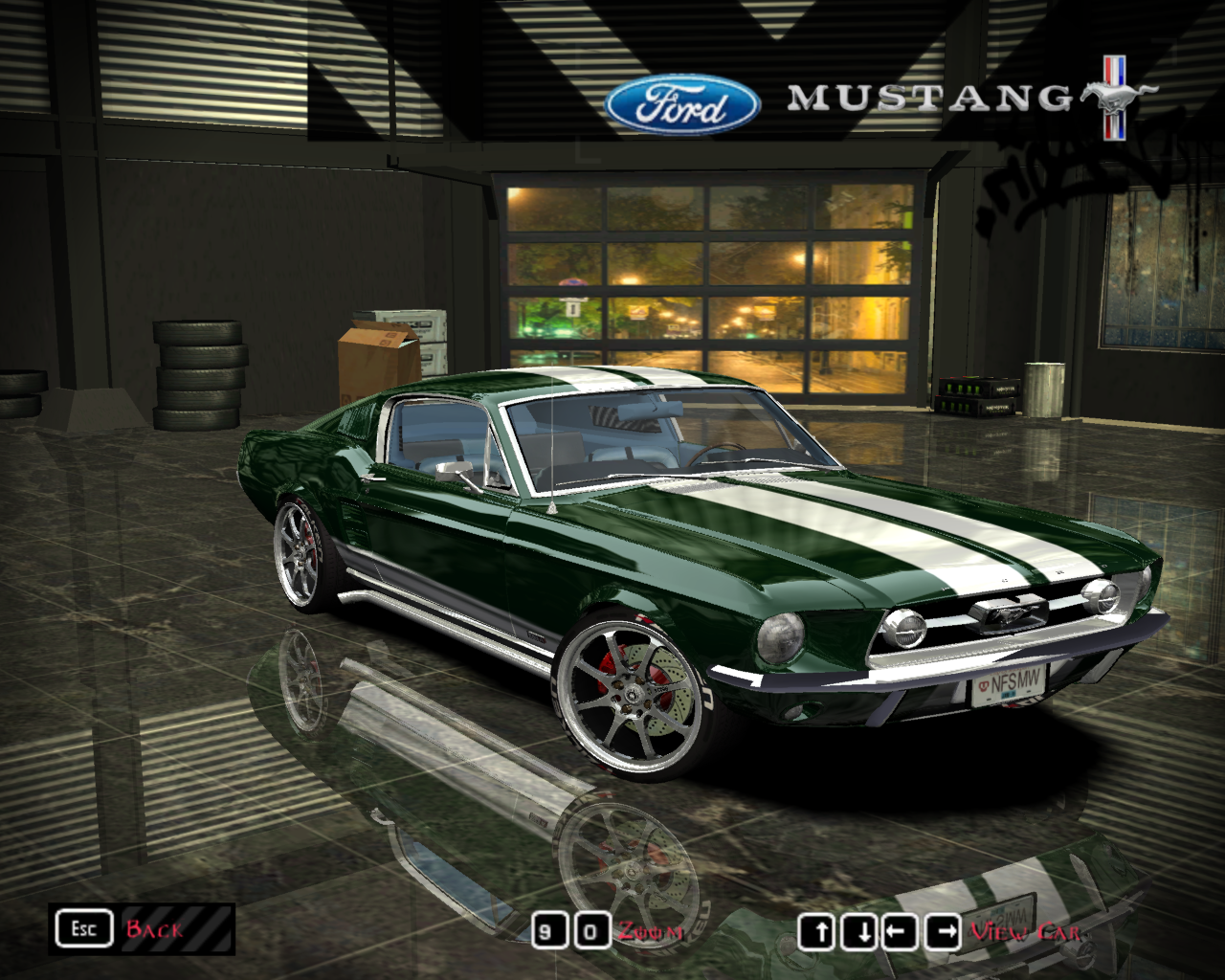 Need For Speed Most Wanted 1968 Ford Mustang GT  (ADDON)