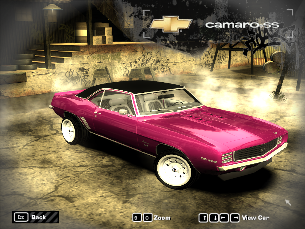 Need For Speed Most Wanted 1969 Chevrolet Camaro SS