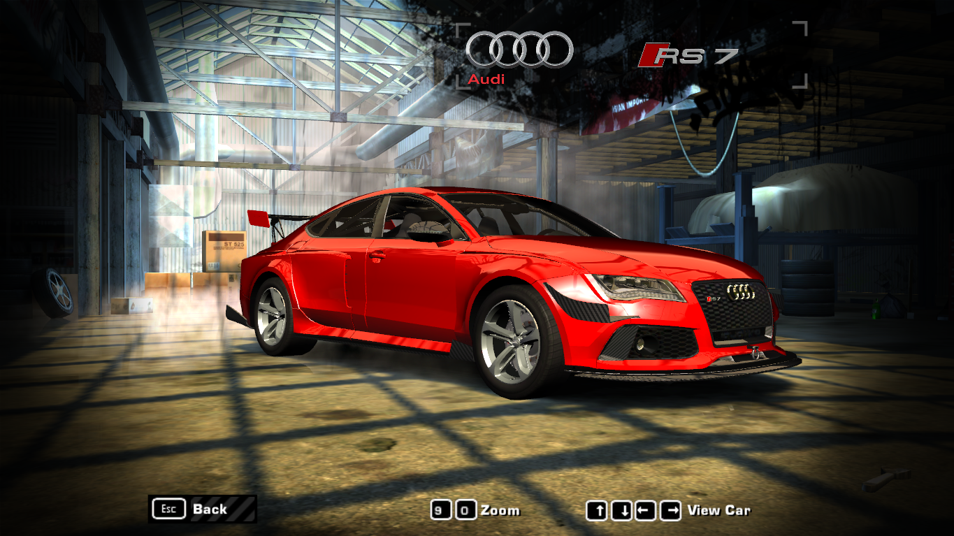 Need For Speed Most Wanted 2013 Audi RS7 Sportback (Replace & Addon)