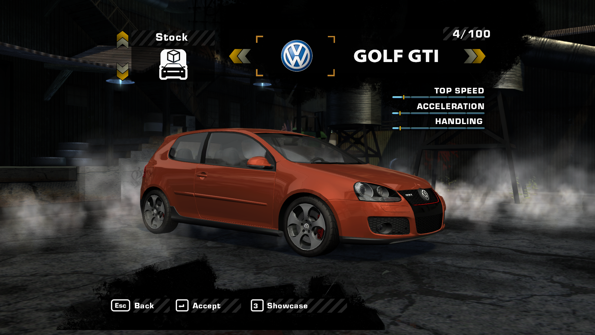 Need For Speed Most Wanted Volkswagen Golf GTI (Mk V)