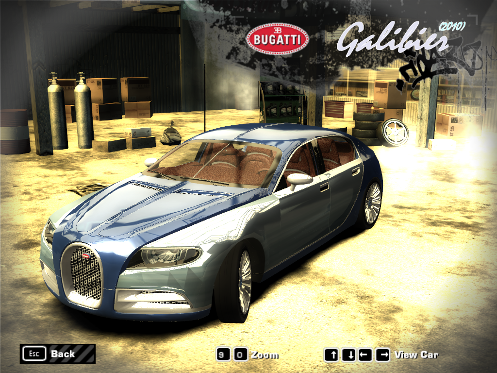 Need For Speed Most Wanted 2010 Bugatti Galibier 16c