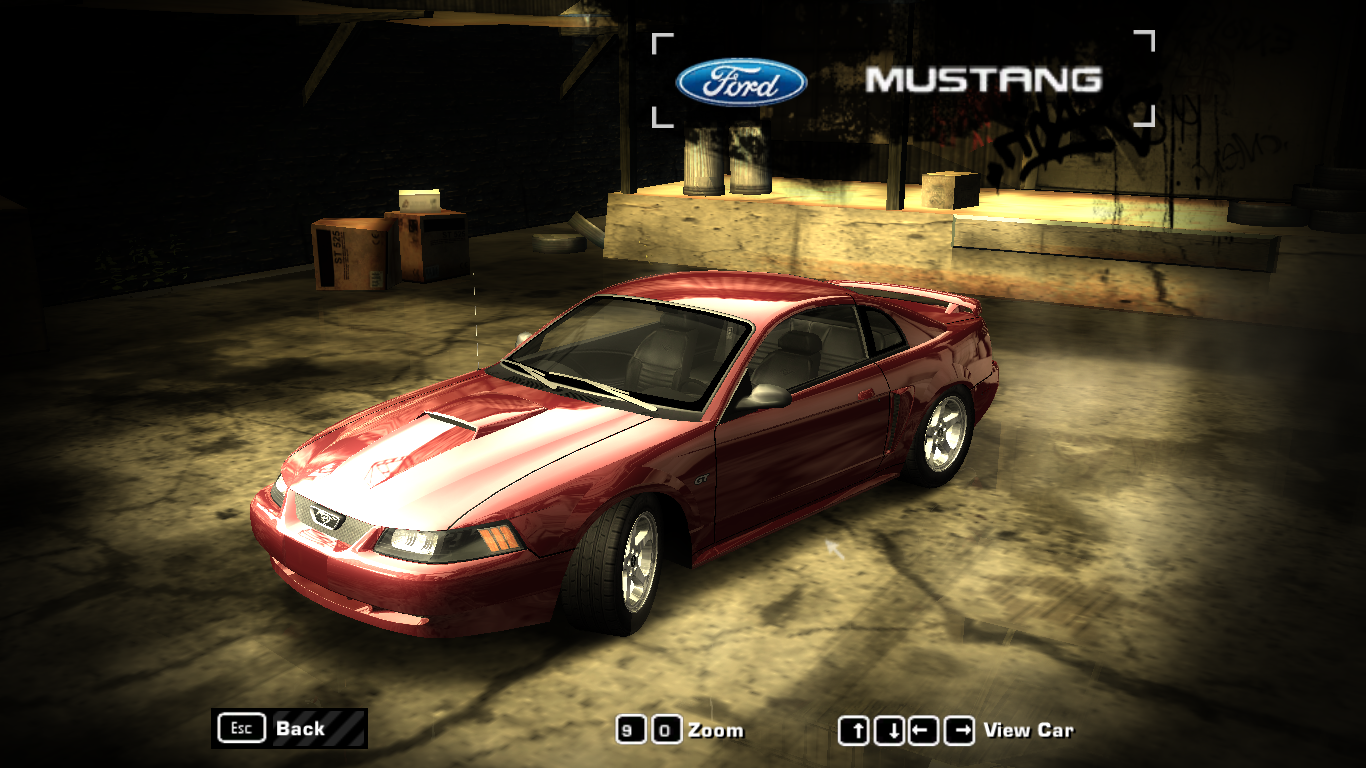 Need For Speed Most Wanted Ford Mustang GT '03 (ADDON)