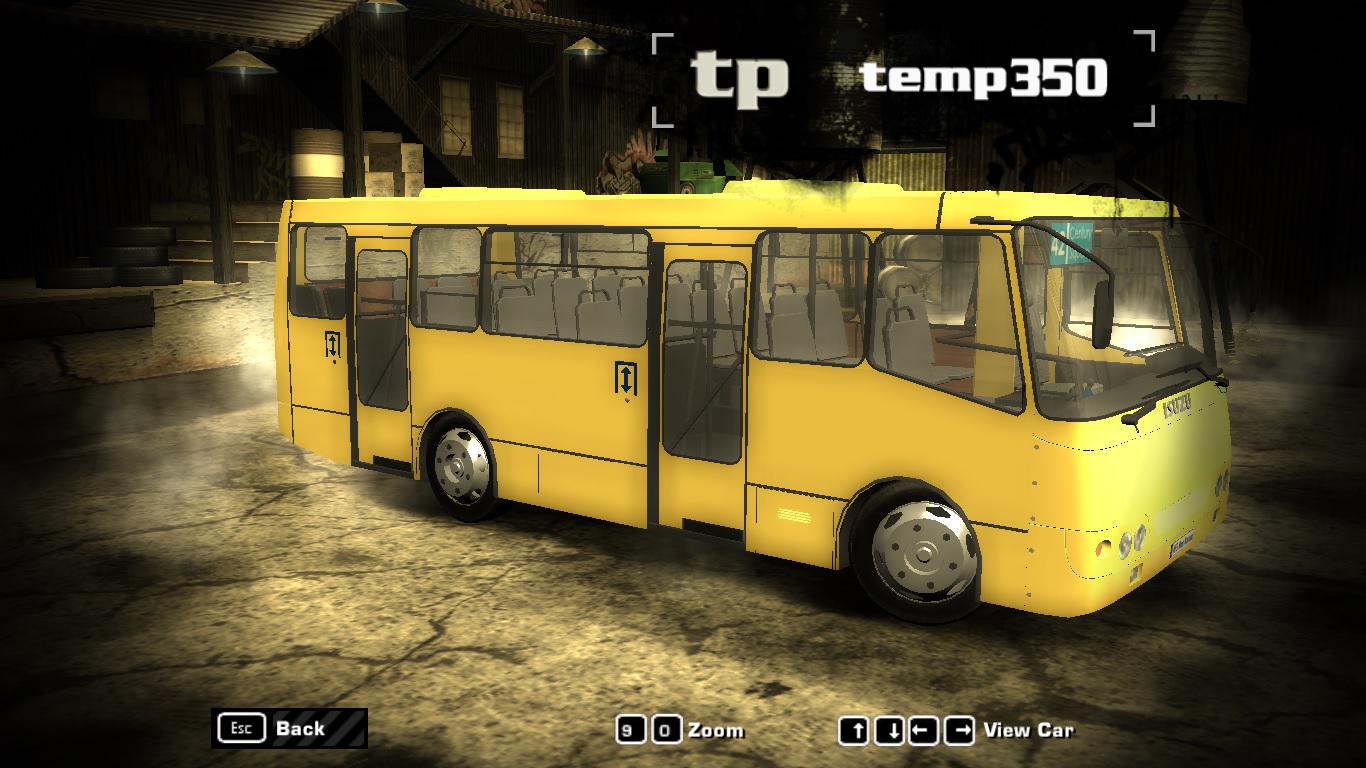 Need For Speed Most Wanted 2003 Isuzu Bogdan A092 (Bus)
