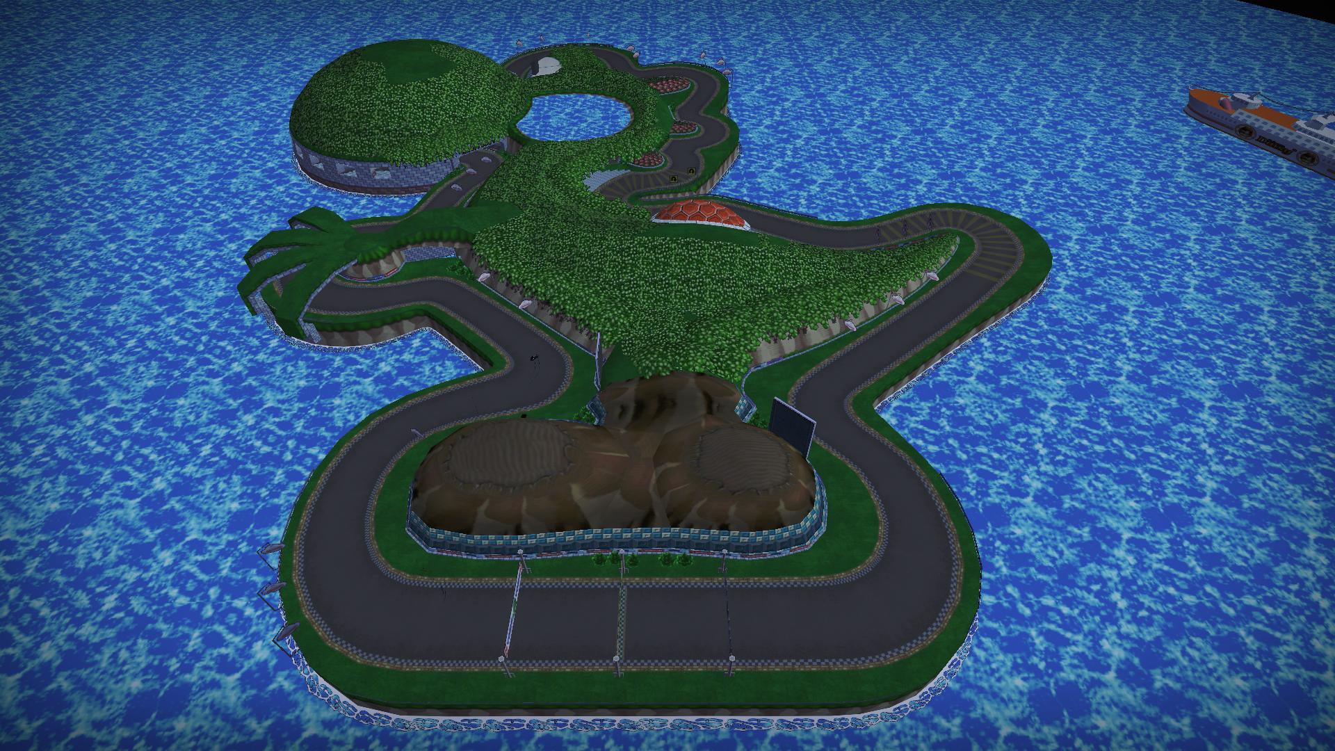 GCN Yoshi Circuit (for both Carbon and Most Wanted)