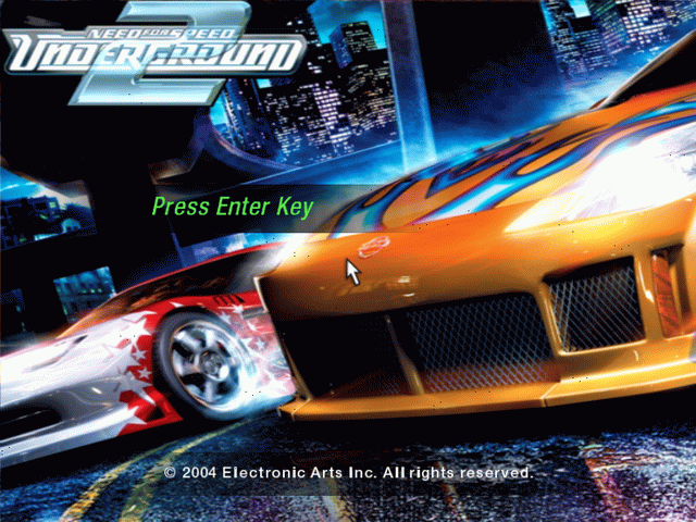 Need For Speed Underground 2 NFSU2 Loading Screen