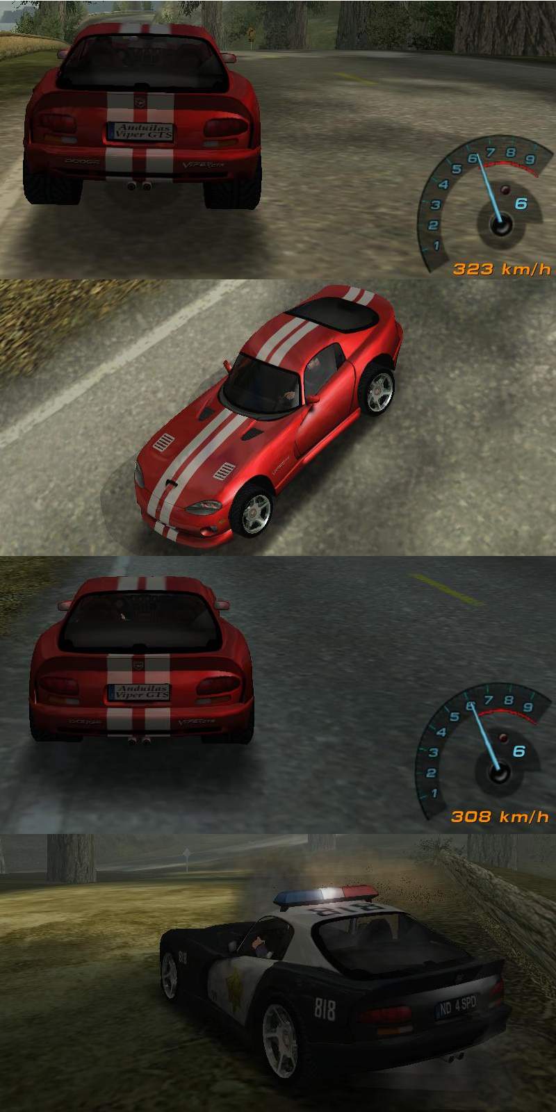 Need For Speed Hot Pursuit 2 Dodge Anduilas Viper GTS V01