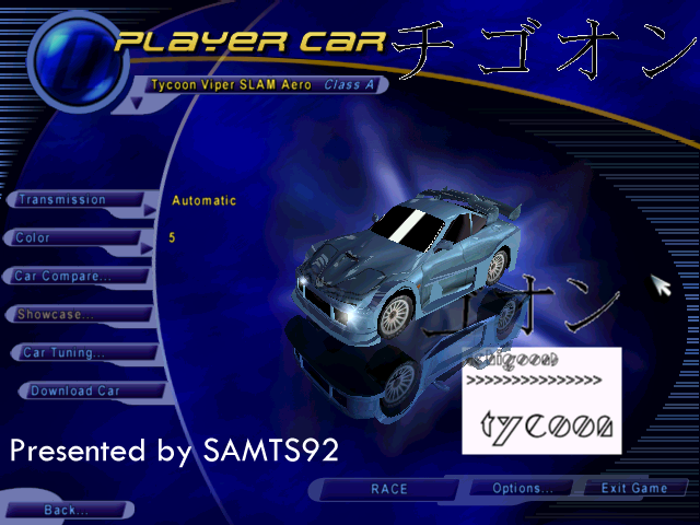 Need For Speed Hot Pursuit Fantasy TYCOON (CHIGOON) Viper SLAM Aero