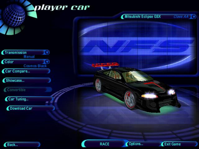 Need For Speed High Stakes Mitsubishi Eclipse GSX