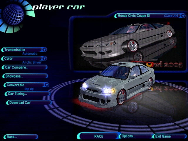 Need For Speed High Stakes Honda Civic Coupe SI