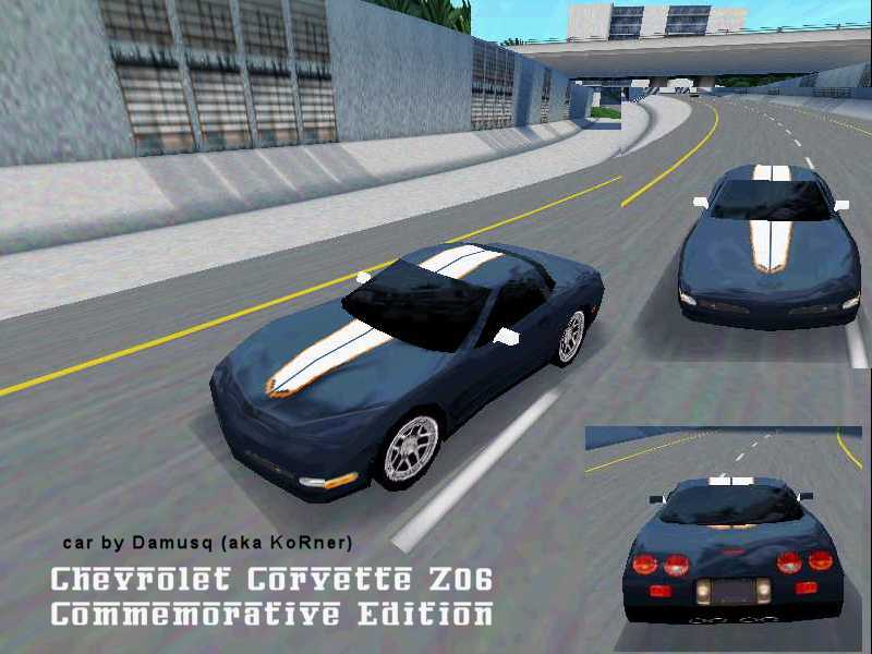 Need For Speed Hot Pursuit Chevrolet Corvette Z06 Commemorative Edition
