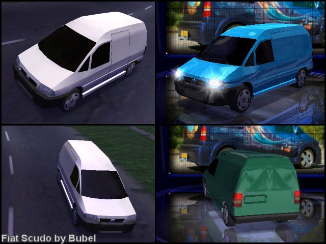 Need For Speed High Stakes Fiat Scudo Van