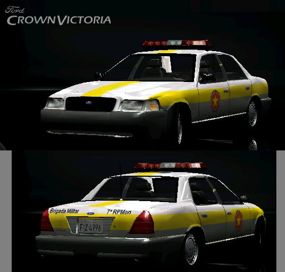 Need For Speed Hot Pursuit 2 Ford Crown Victoria Brigada Militar