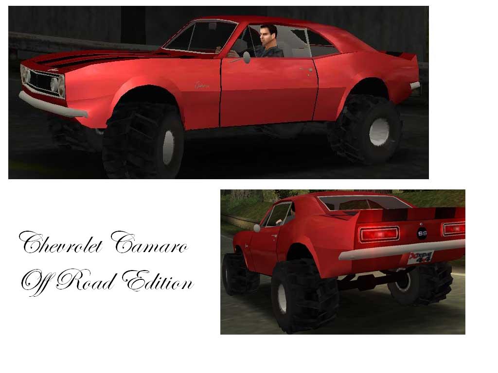 Need For Speed Hot Pursuit 2 Chevrolet Camaro Off-Road