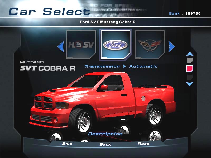 Need For Speed Hot Pursuit 2 Dodge Ram SRT/10