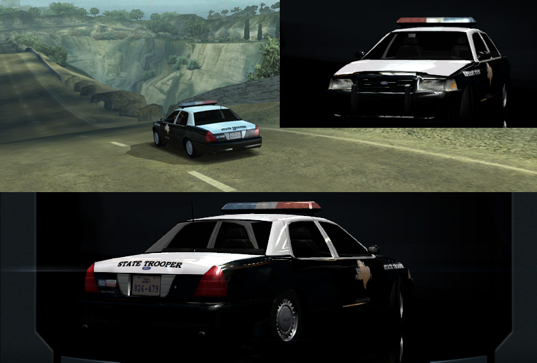 Need For Speed Hot Pursuit 2 Ford Crown Victoria Texas Highway Patrol