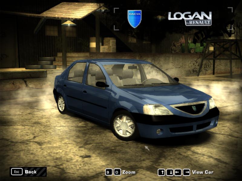 Need For Speed Most Wanted Renault Logan v1.8