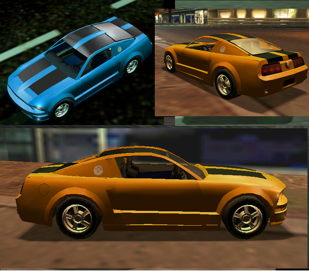 Need For Speed Porsche Unleashed Ford Mustang GT