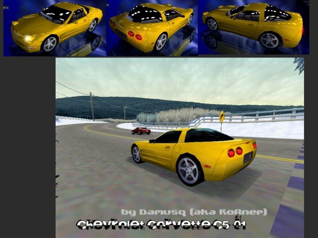 Need For Speed Hot Pursuit Chevrolet Corvette C5 2001