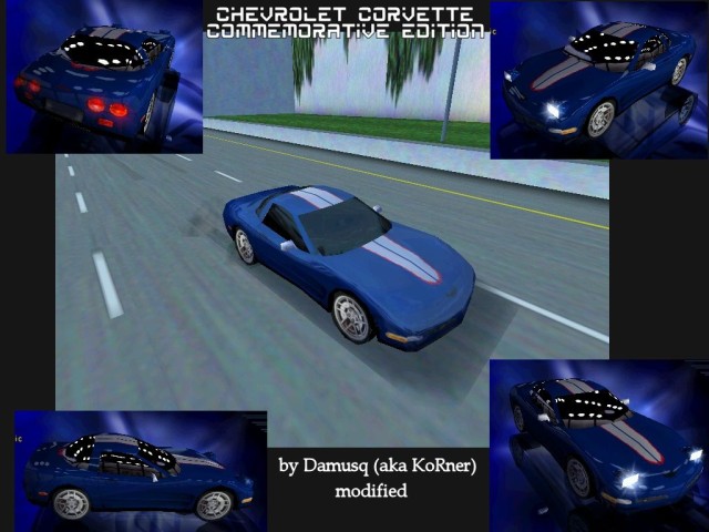 Need For Speed Hot Pursuit Chevrolet Corvette Commemorative Edition