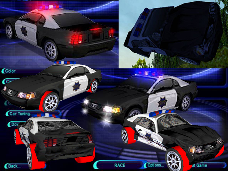 Need For Speed High Stakes Ford Pursuit mustang gt