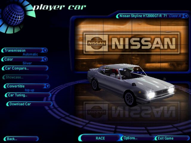 Need For Speed High Stakes Nissan Skyline HT2000GT-R 71