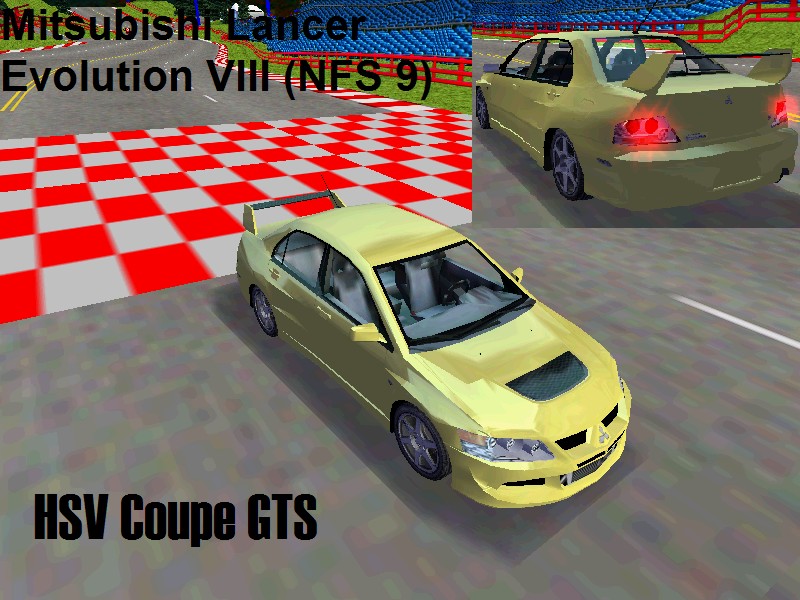 Need For Speed Hot Pursuit Mitsubishi Lancer Evolution VIII (NFS 9)