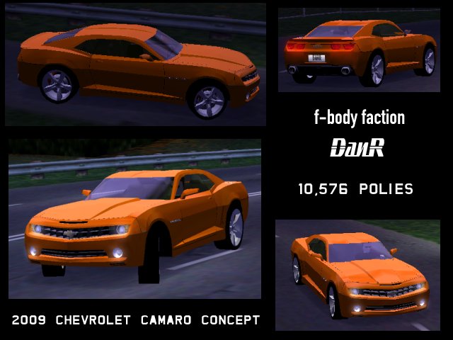 Need For Speed High Stakes Chevrolet 2009 Camaro Concept