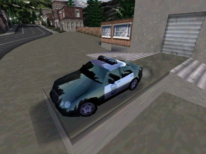 Need For Speed Hot Pursuit Mercedes Benz E55 AMG Police Car