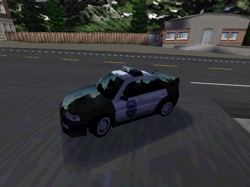 Need For Speed Hot Pursuit Mitsubishi Lancer Evolution VI Police Car