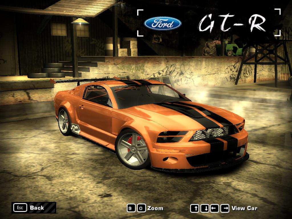 Need For Speed Most Wanted Ford Mustang GT-R Anniversary Concept