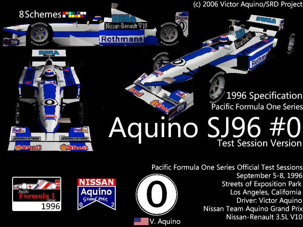 Need For Speed Hot Pursuit Various Aquino SJ96 1996 (Pacific Formula One Series)
