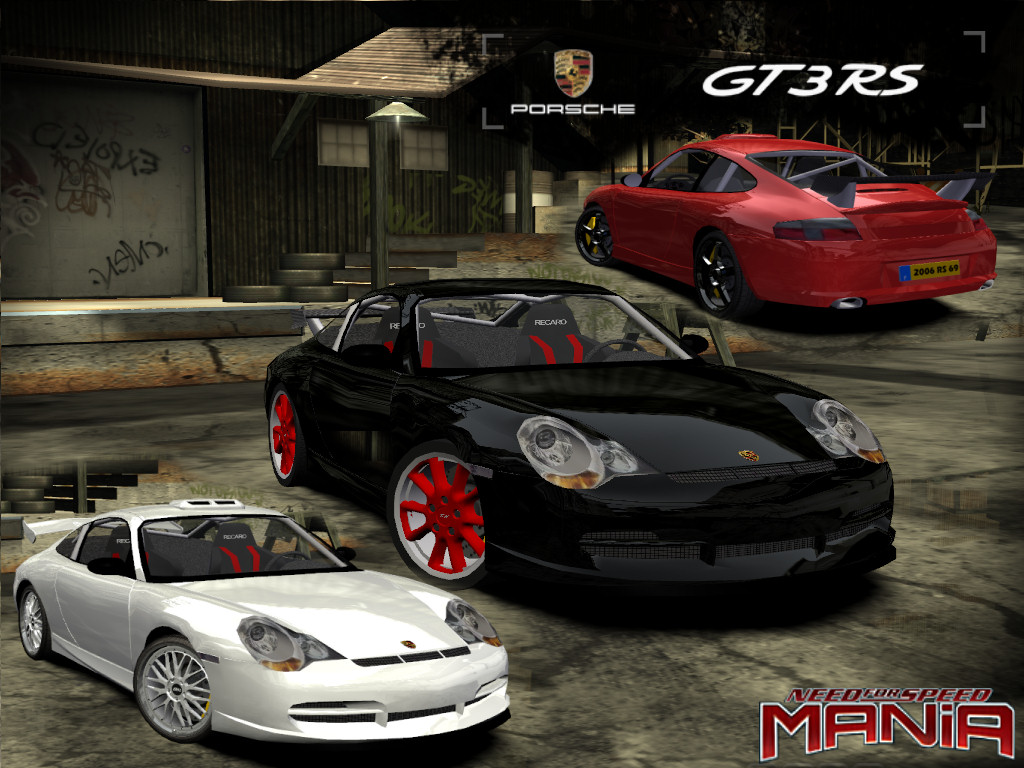 Need For Speed Most Wanted Porsche 911 (996) GT3 RS