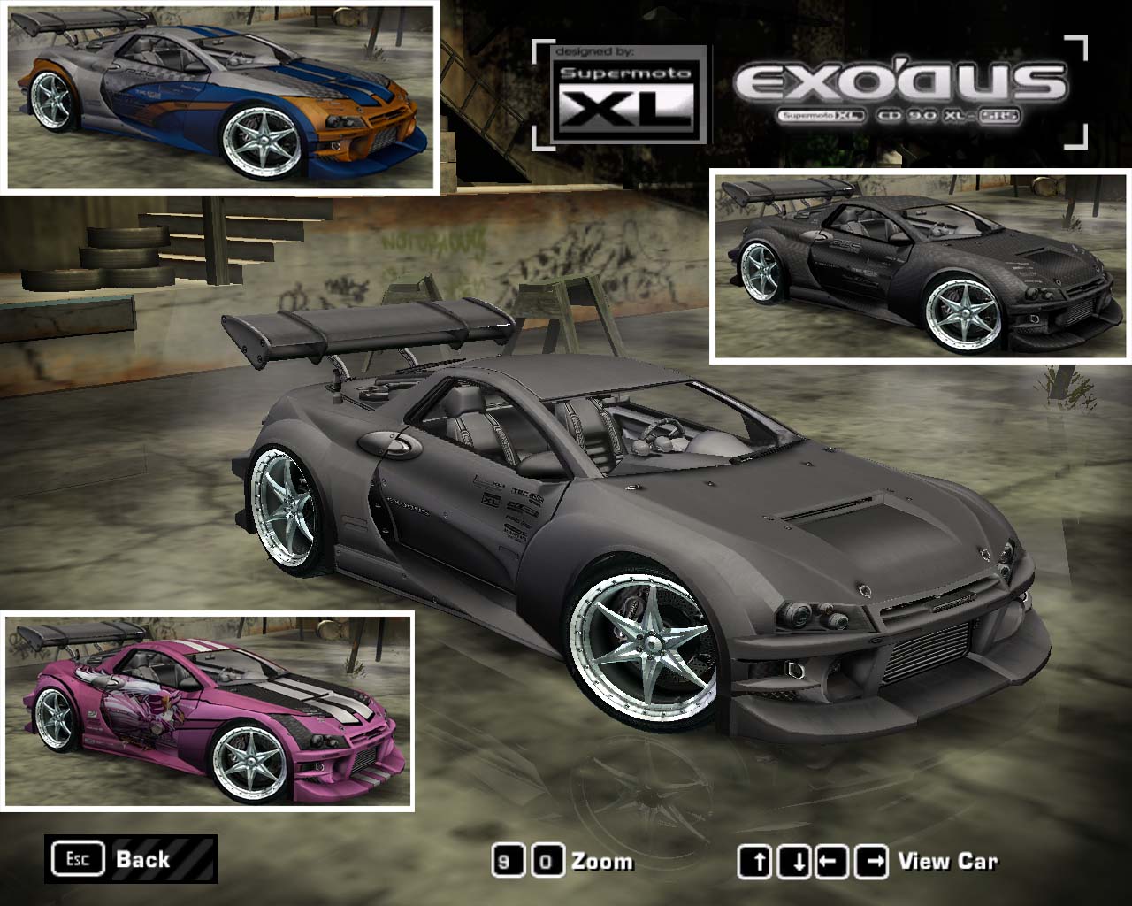 Need For Speed Most Wanted Fantasy EXODUS CD 9.0 XL-SRS