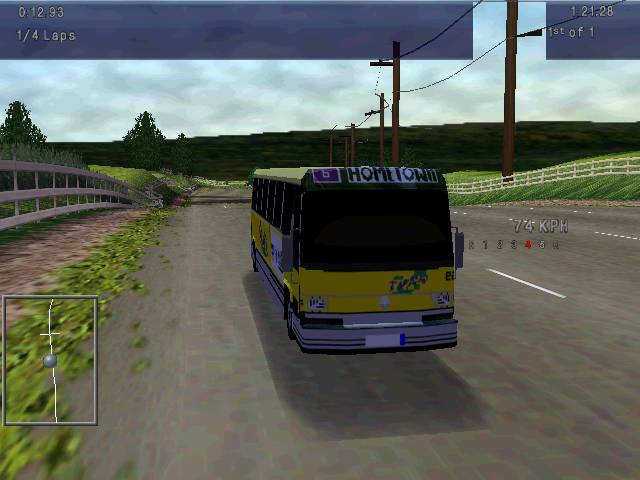 Need For Speed Hot Pursuit Renault RENAULT R312 bus HOMETOWN World Rugby cup France 2007