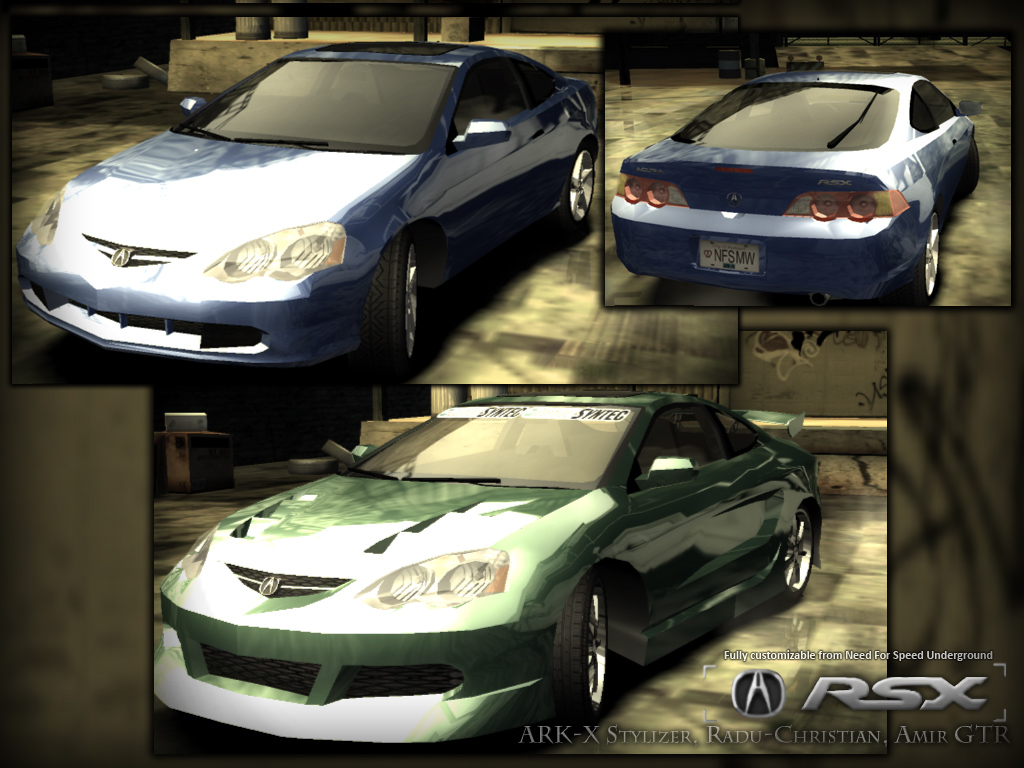 Need For Speed Most Wanted Acura RSX Type-S (2003)