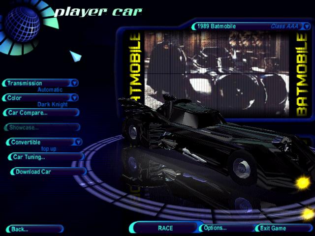 Need For Speed High Stakes Fantasy 1989 Batmobile