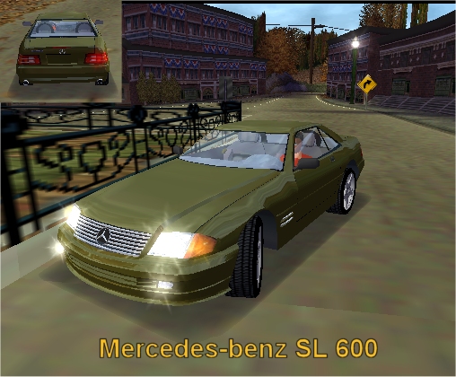 Need For Speed High Stakes Mercedes Benz SL 600 1999
