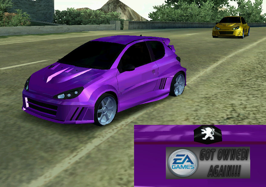 Need For Speed Hot Pursuit 2 Peugeot 206 (NFS7 Bodykit)