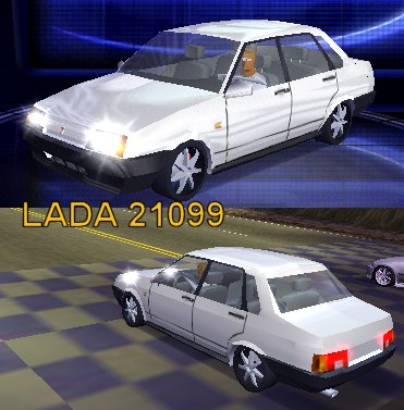 Need For Speed High Stakes Lada 21099 V.1 stock